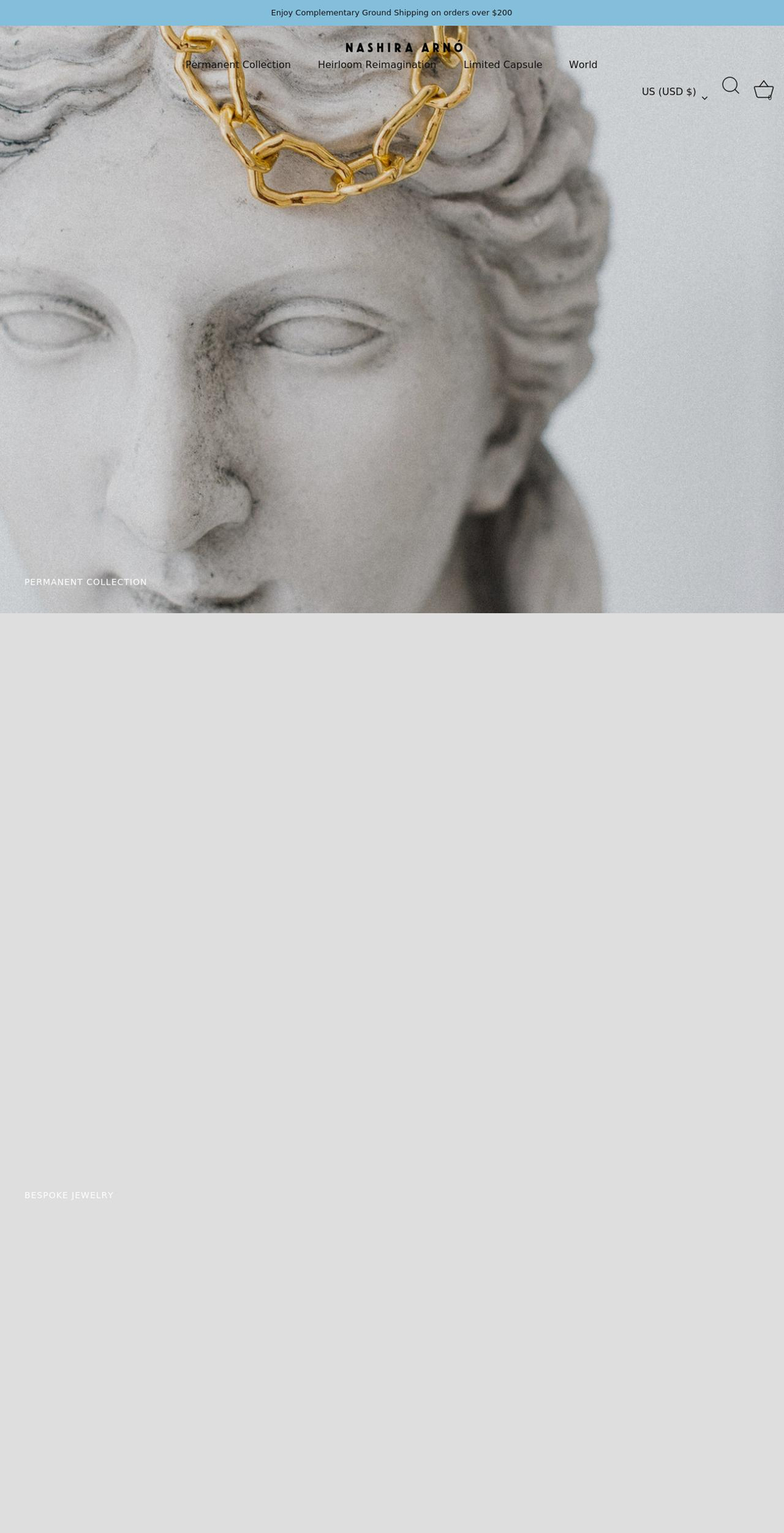 nashiraarno.com shopify website screenshot