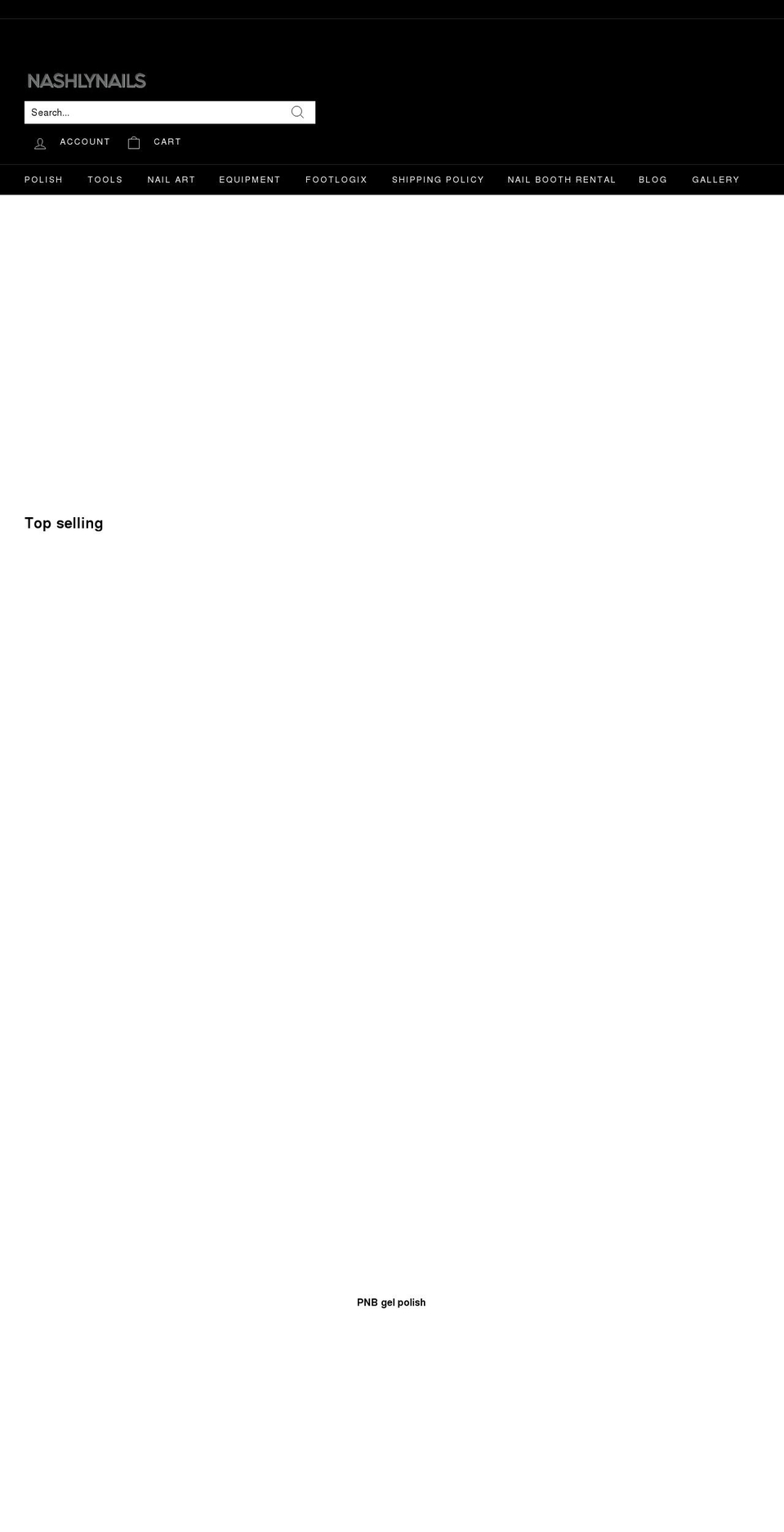 nashlynails.com — Shopify storefront screenshot