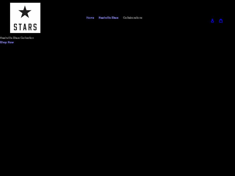 nashville-stars.myshopify.com shopify website screenshot