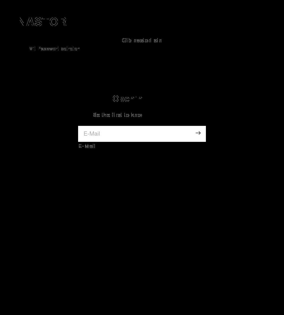 nastori.com shopify website screenshot