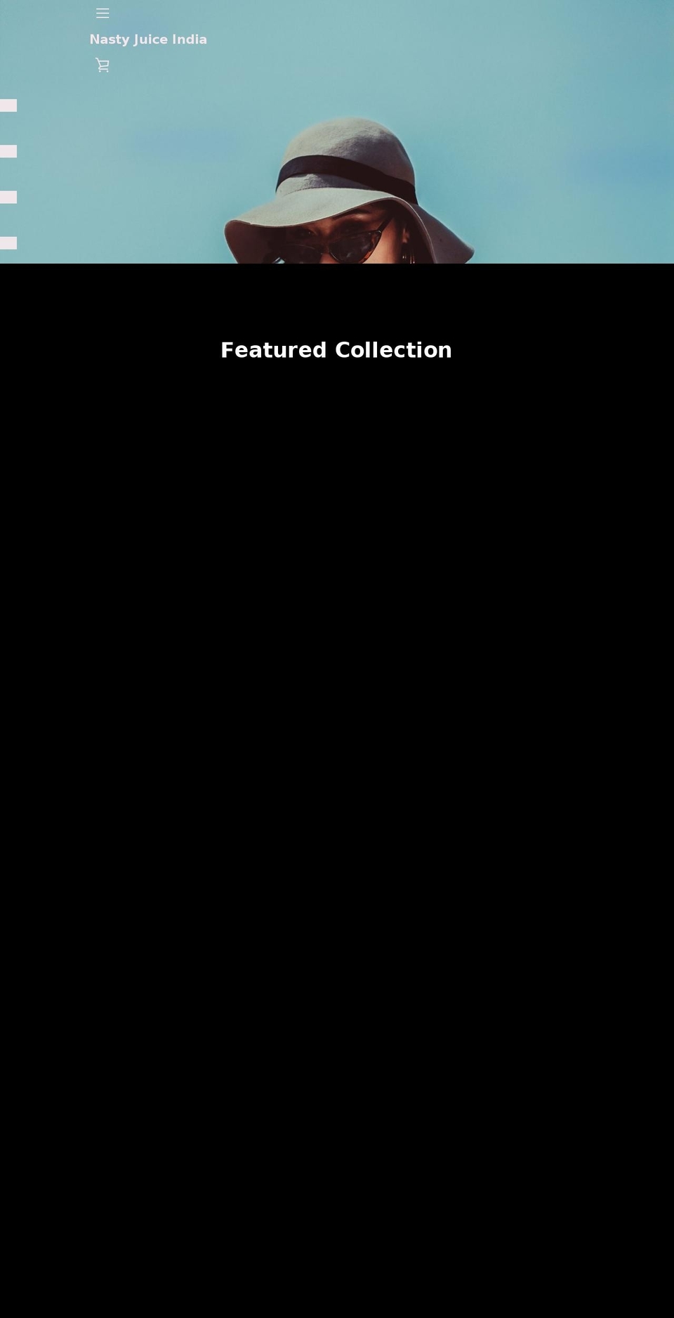 nastyjuiceindia.com shopify website screenshot