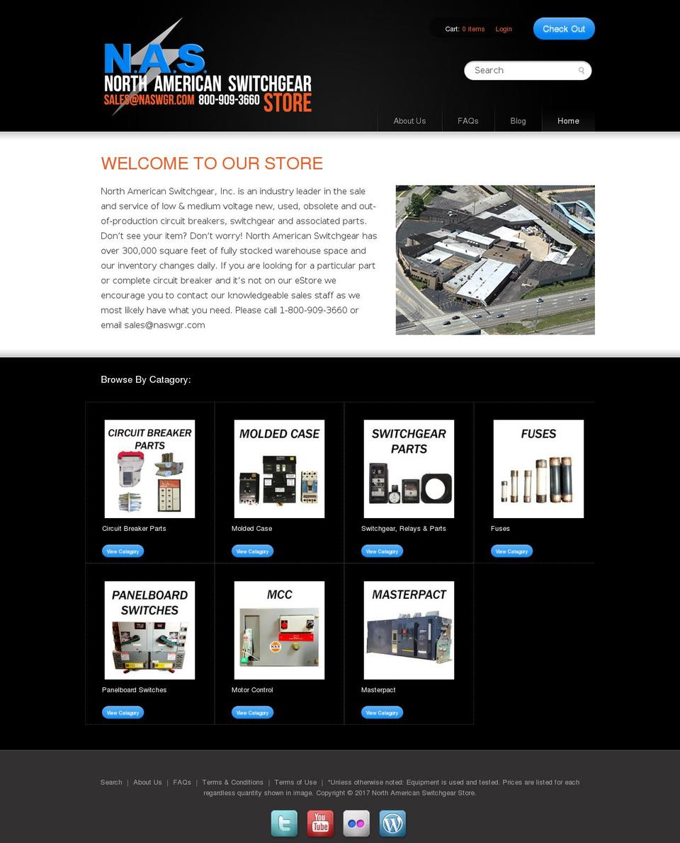 naswgr-store.com shopify website screenshot