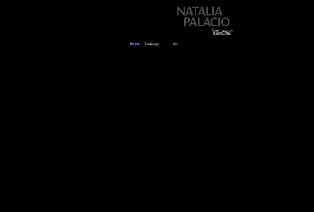 nataliapalacio.com shopify website screenshot