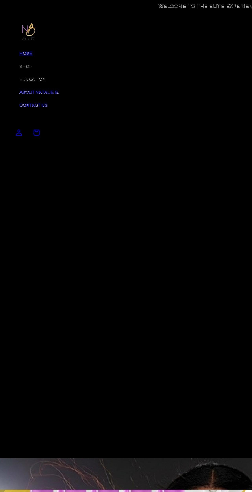 nataliebirdsong.com shopify website screenshot