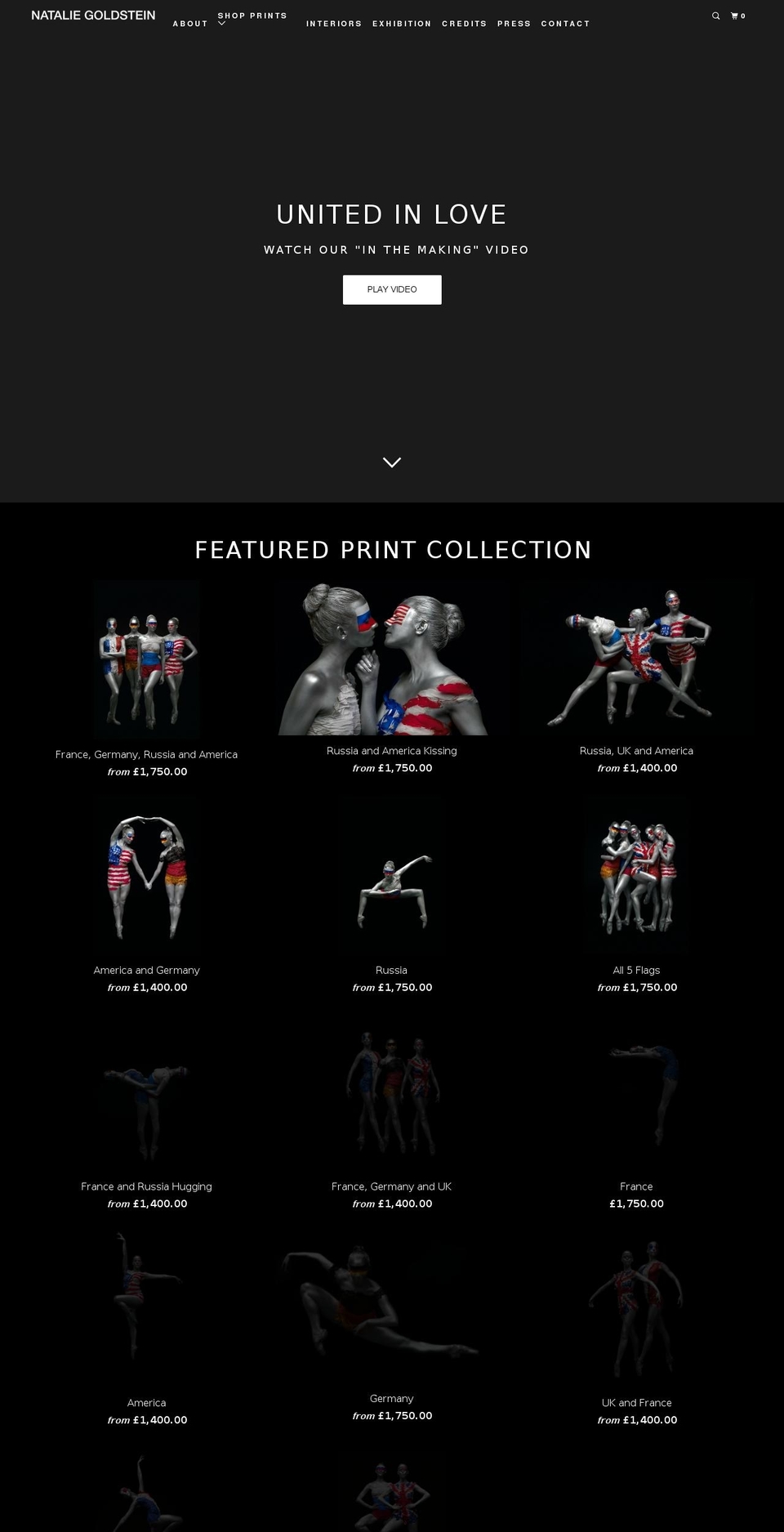 nataliegoldsteinltd.com shopify website screenshot