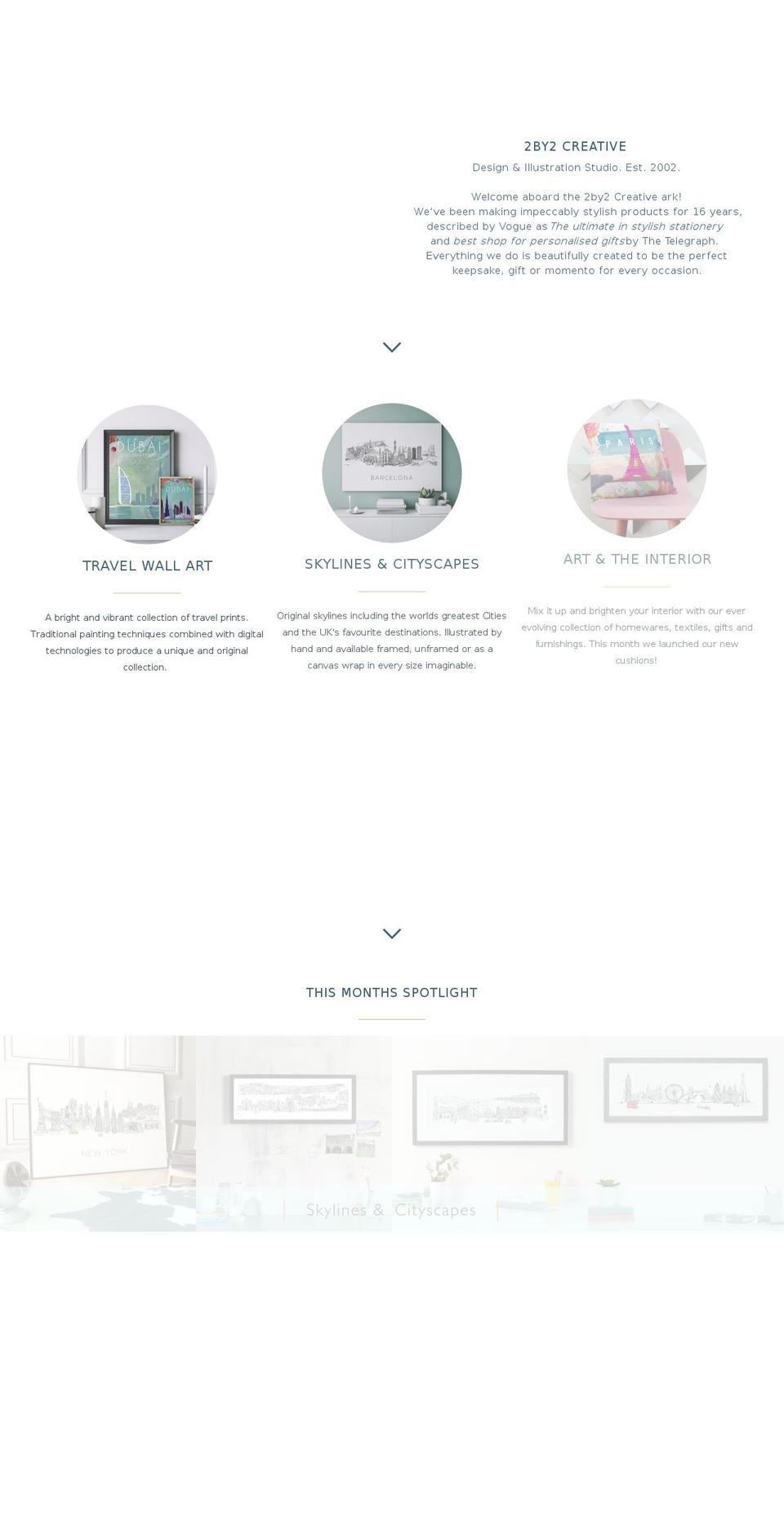 natalieodonovan.com — Shopify storefront screenshot