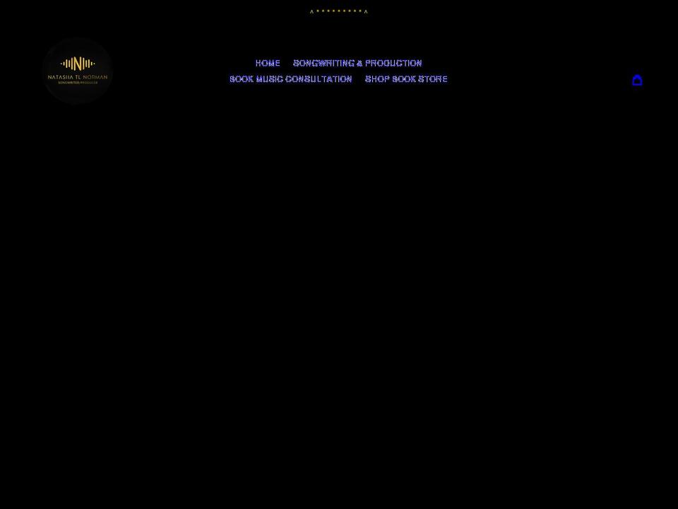natashatlnorman.com shopify website screenshot