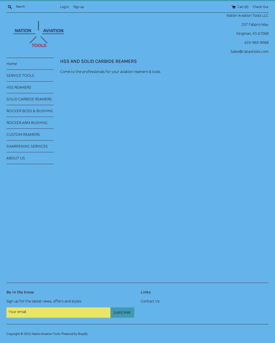 natavtools.com shopify website screenshot