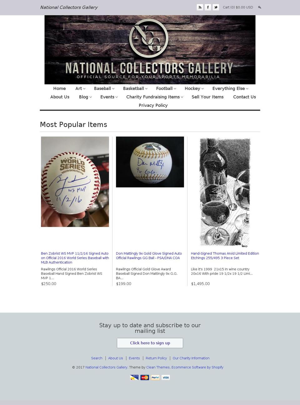 natcogal.com shopify website screenshot
