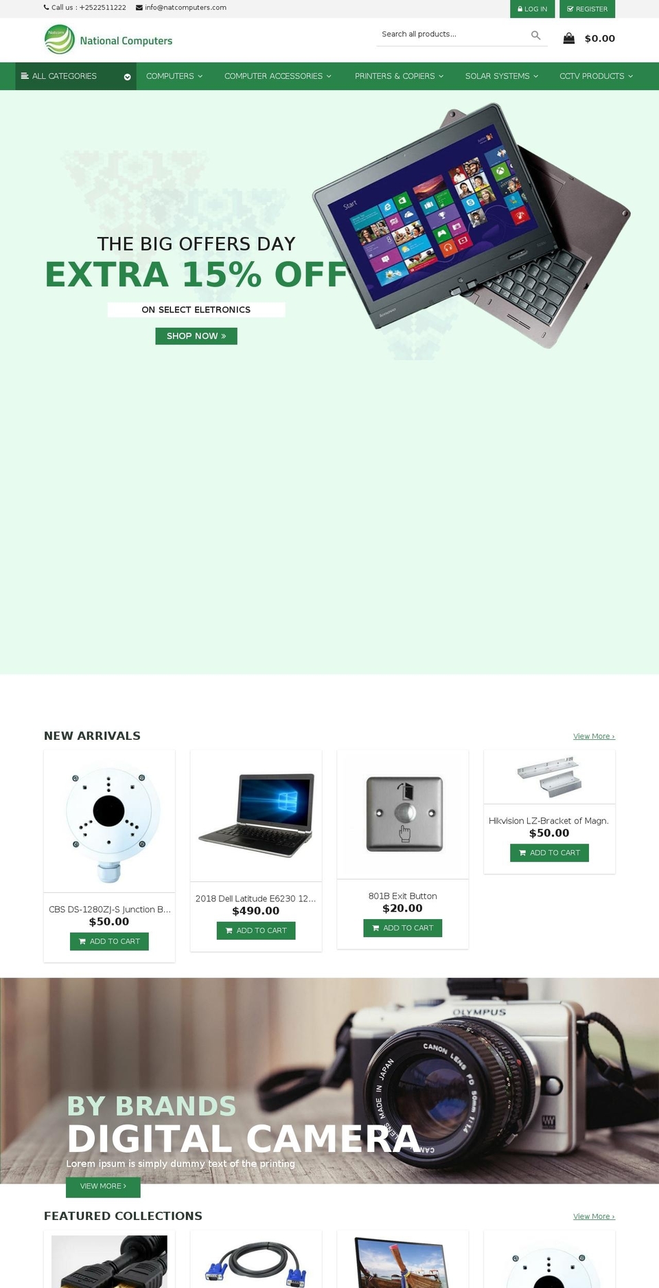 natcom.so shopify website screenshot