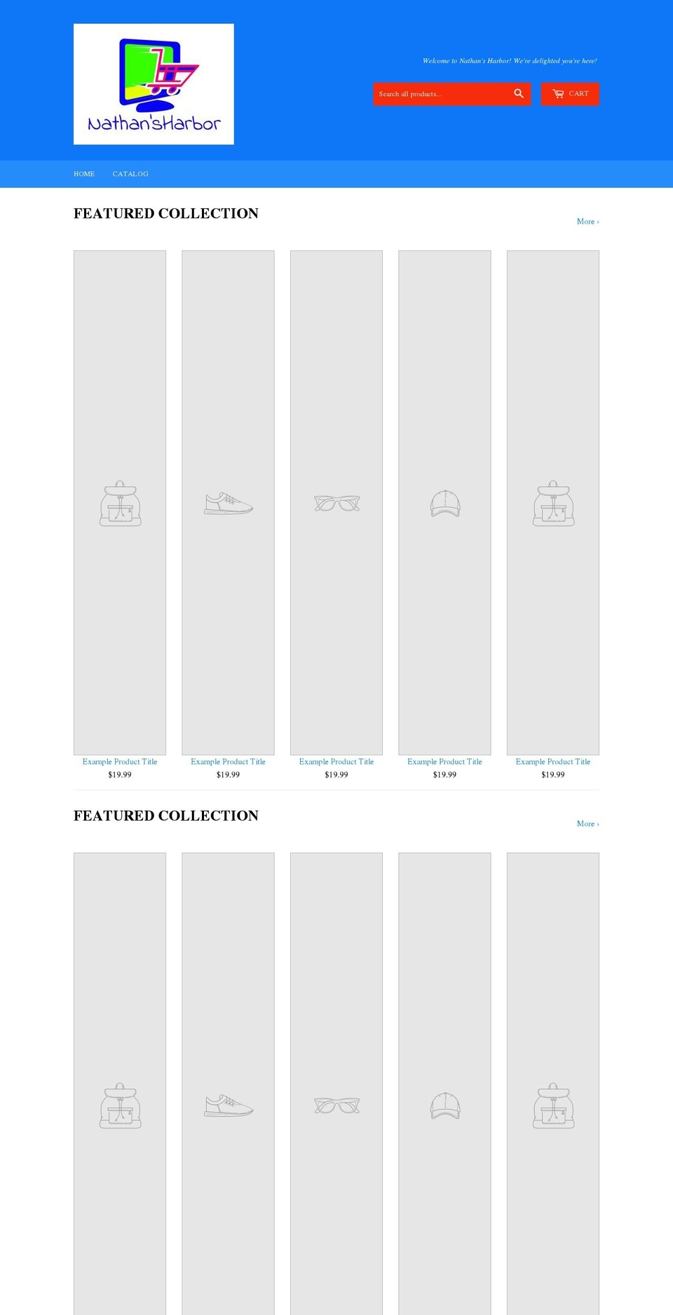 nathansharbor.com — Shopify storefront screenshot