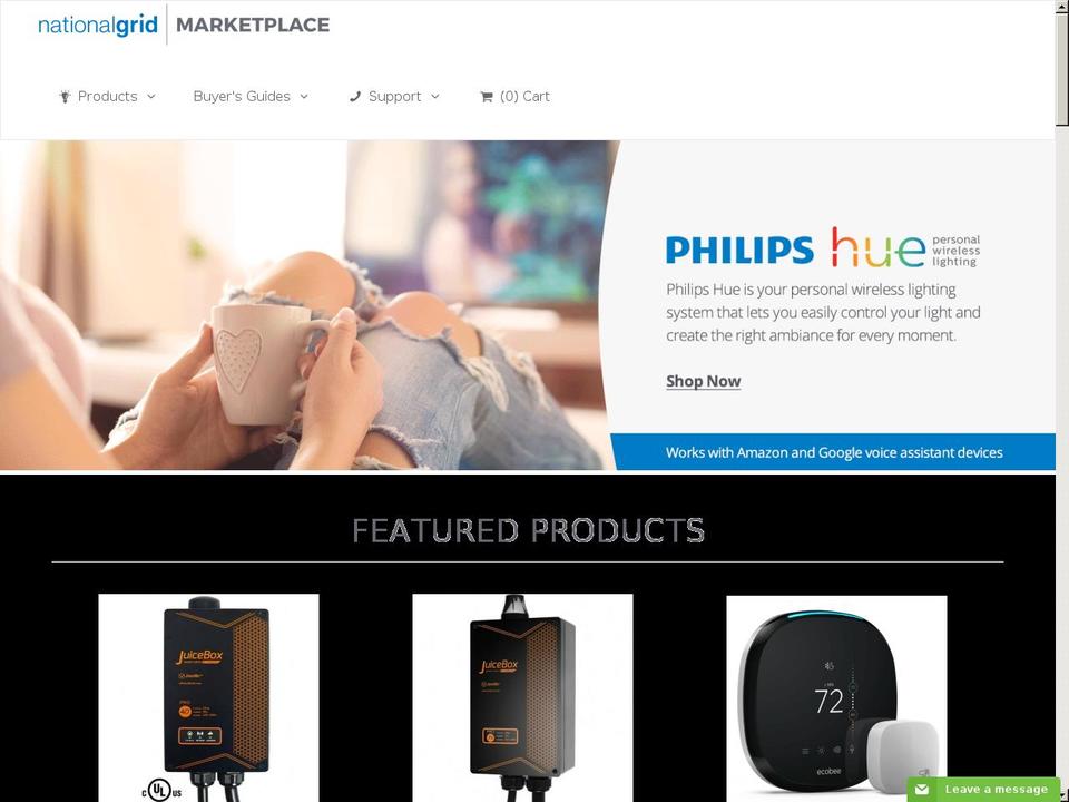 nationalgridmarketplace.com shopify website screenshot