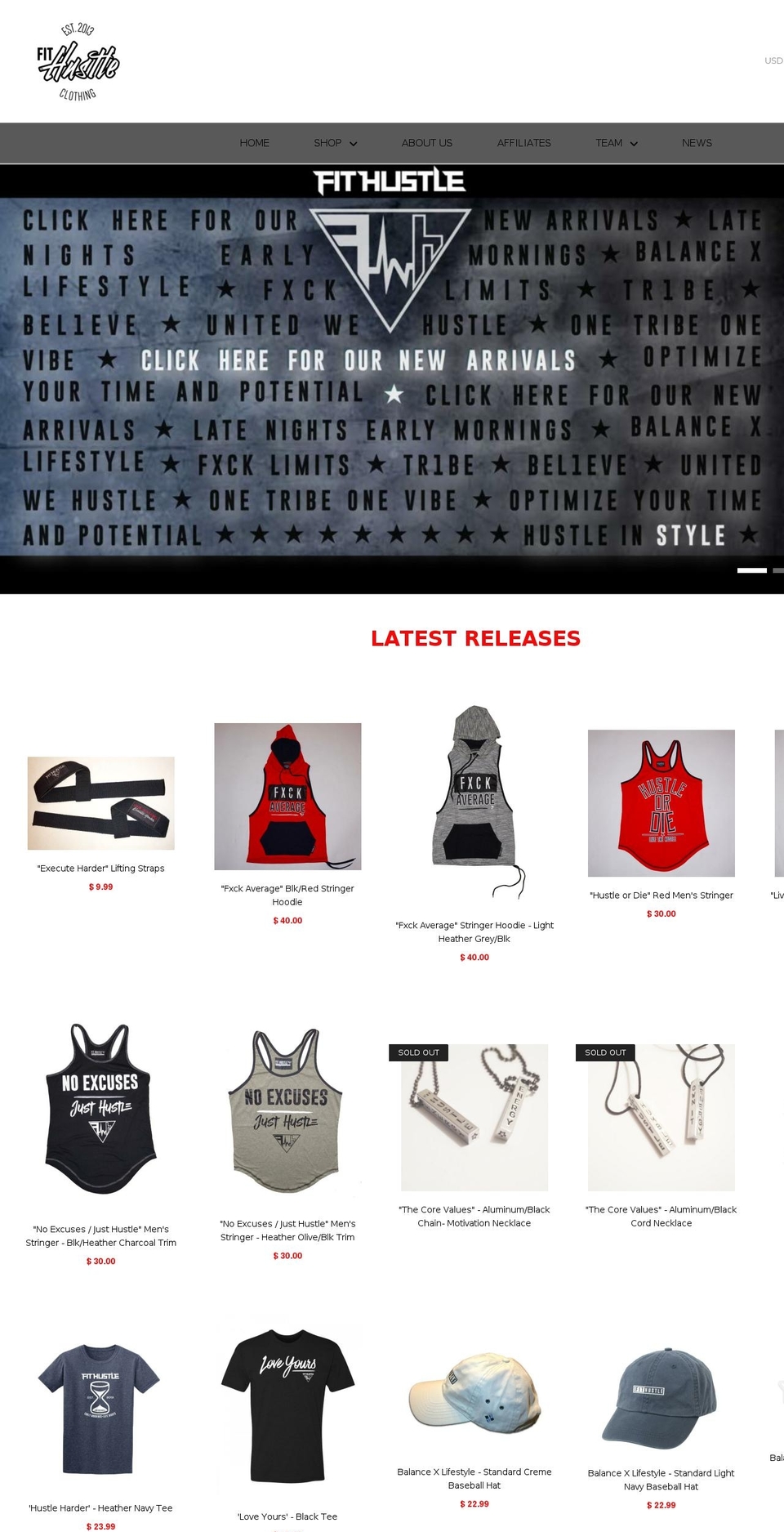 nationwidehustle.com — Shopify storefront screenshot