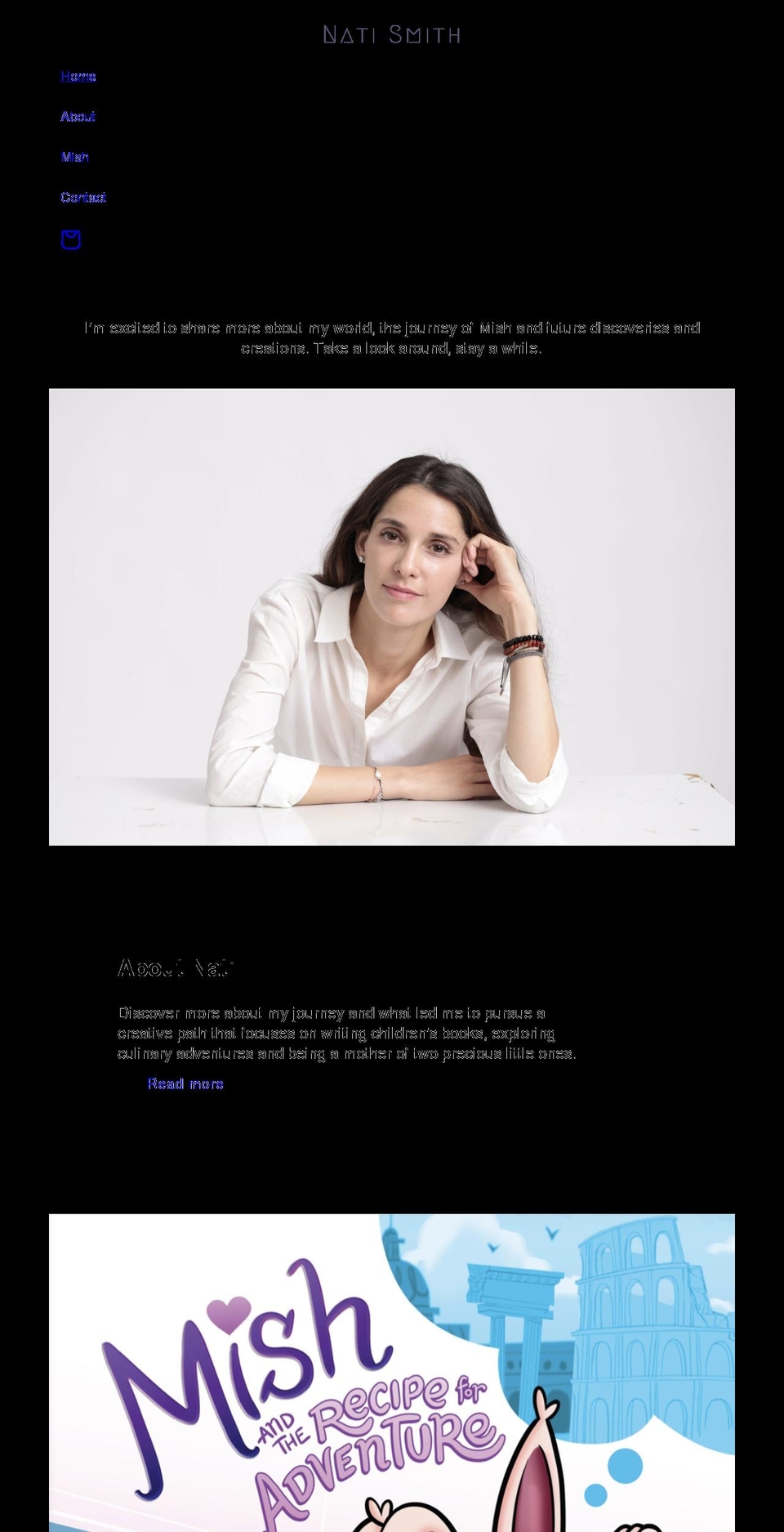 natismith.com shopify website screenshot