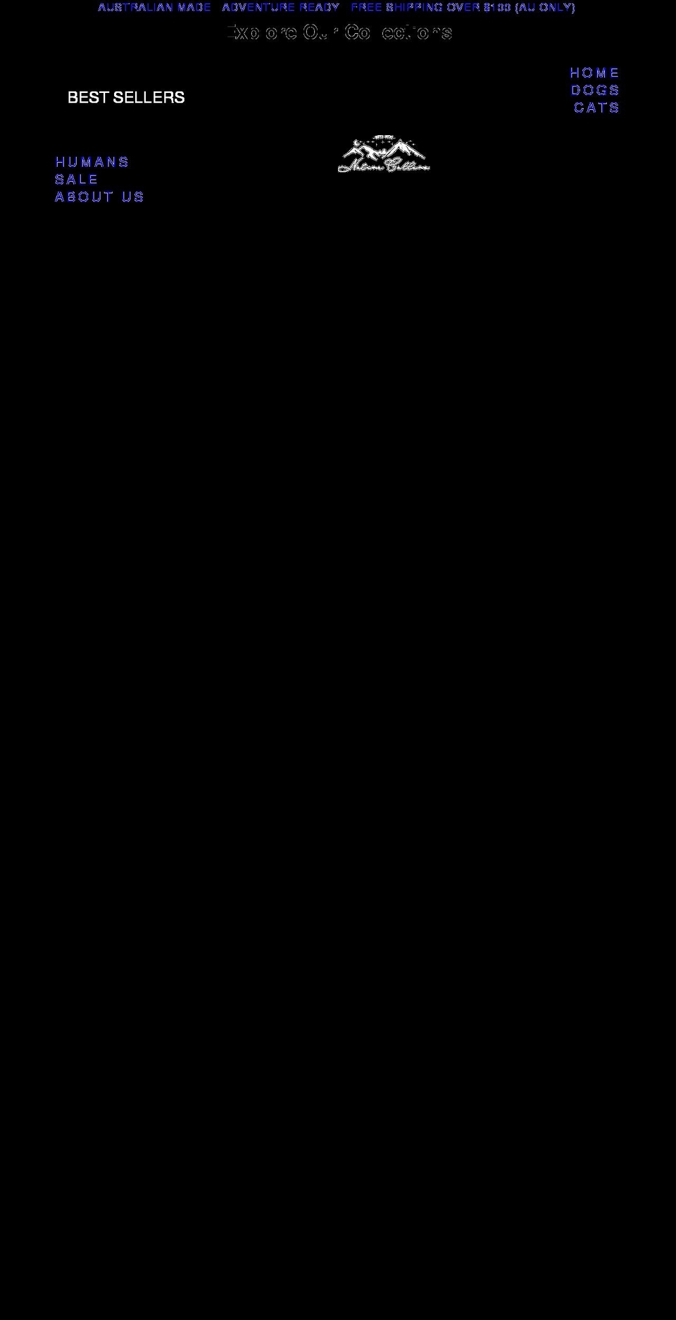 nativecollars.com shopify website screenshot