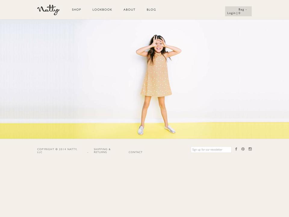 nattyny.com shopify website screenshot