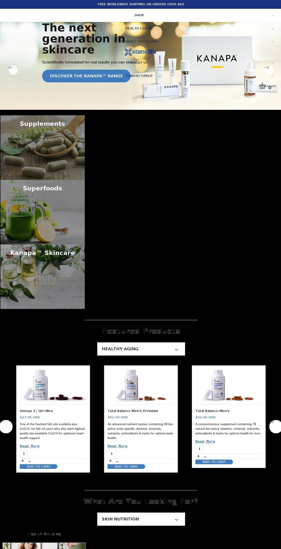 natural-pro.co.nz shopify website screenshot