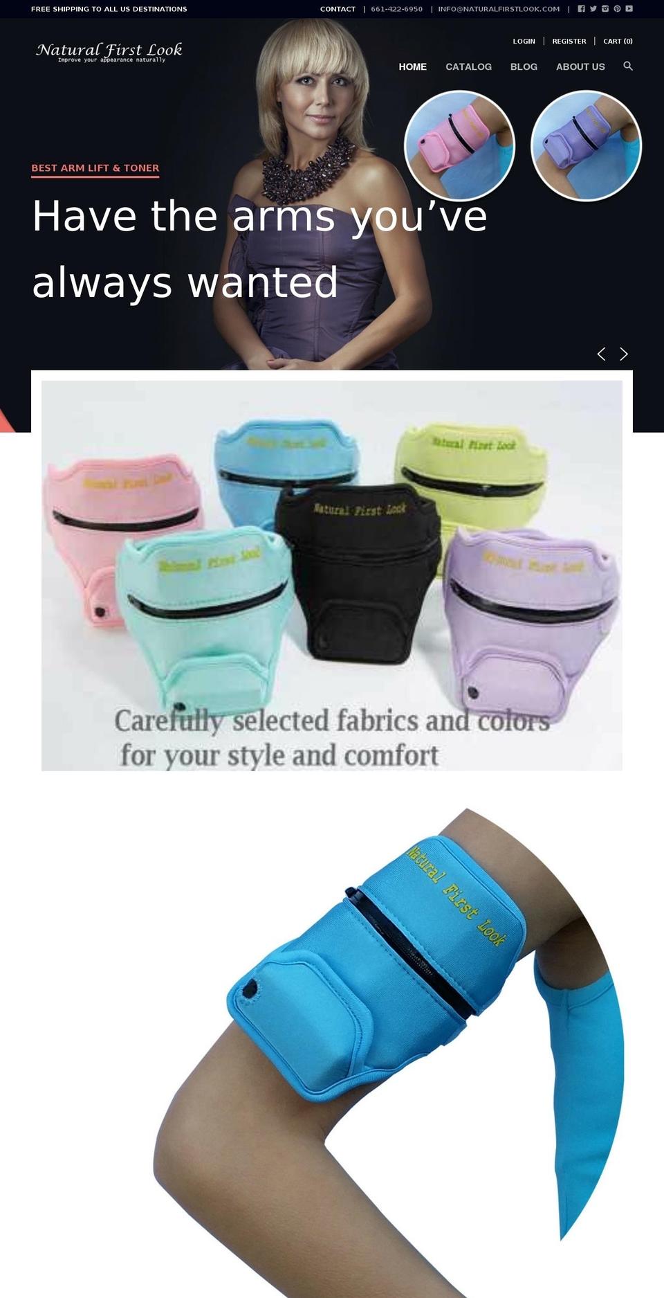 natural1stlook.com shopify website screenshot