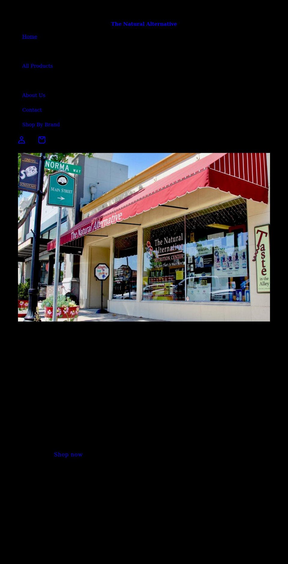 naturalalternativenc.com shopify website screenshot