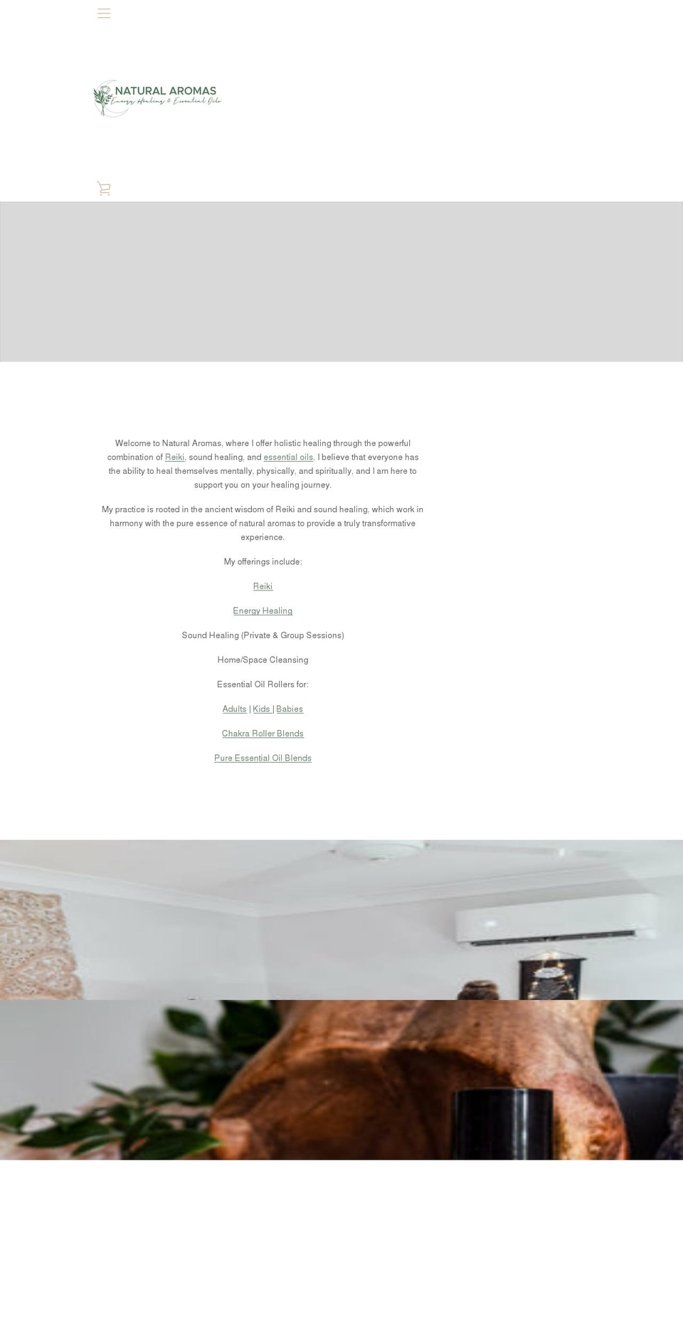 naturalaromas.com.au shopify website screenshot