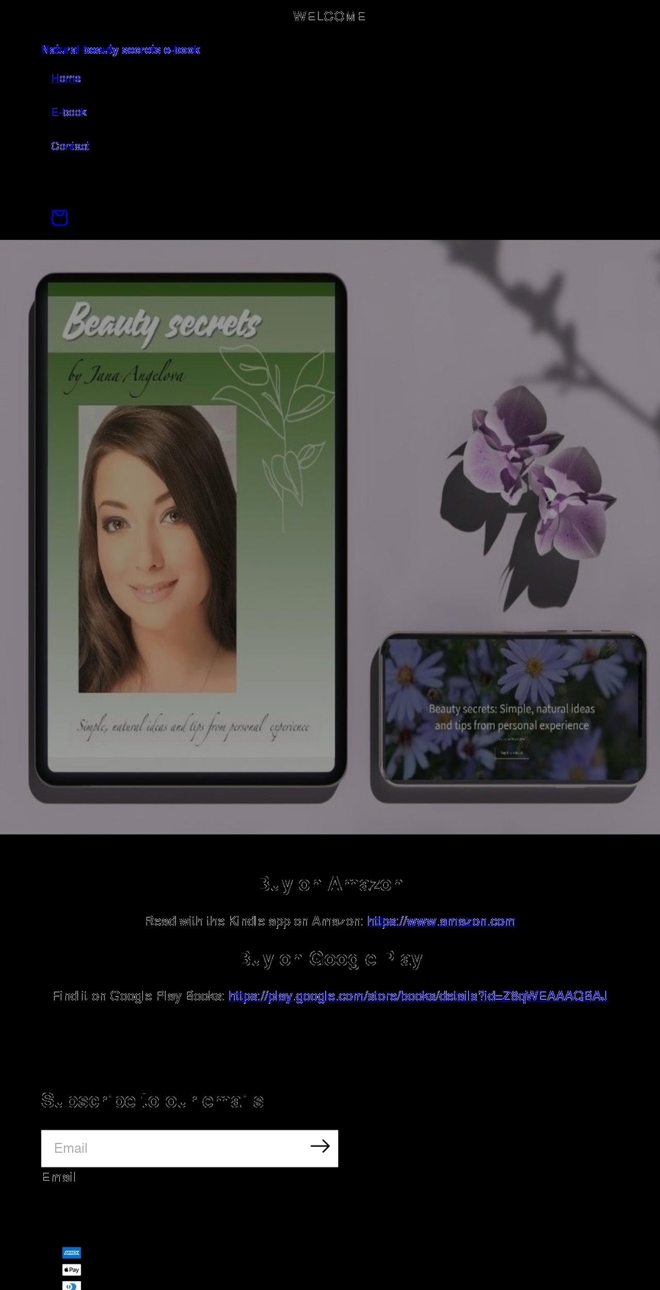 naturalbeautyworld.com shopify website screenshot