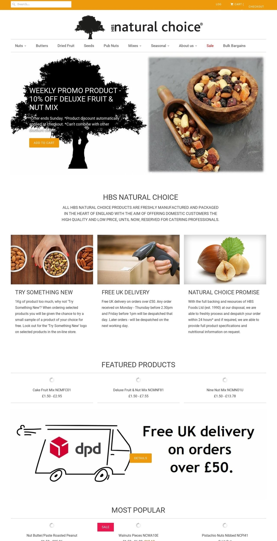 naturalchoice.co.uk shopify website screenshot