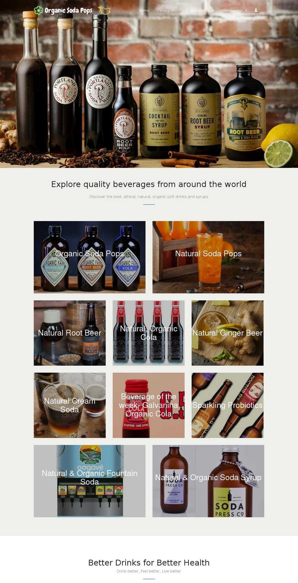 naturalcreamsoda.com shopify website screenshot