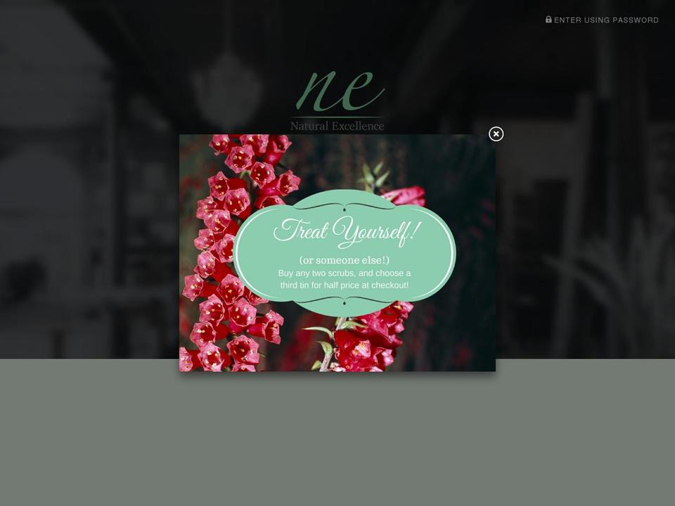 naturalexcellence.ca shopify website screenshot