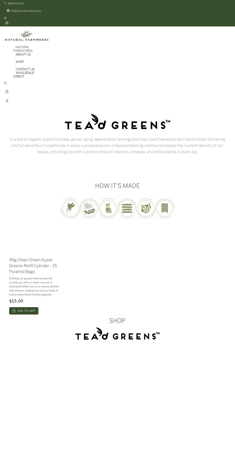 naturalfarmworks.com shopify website screenshot