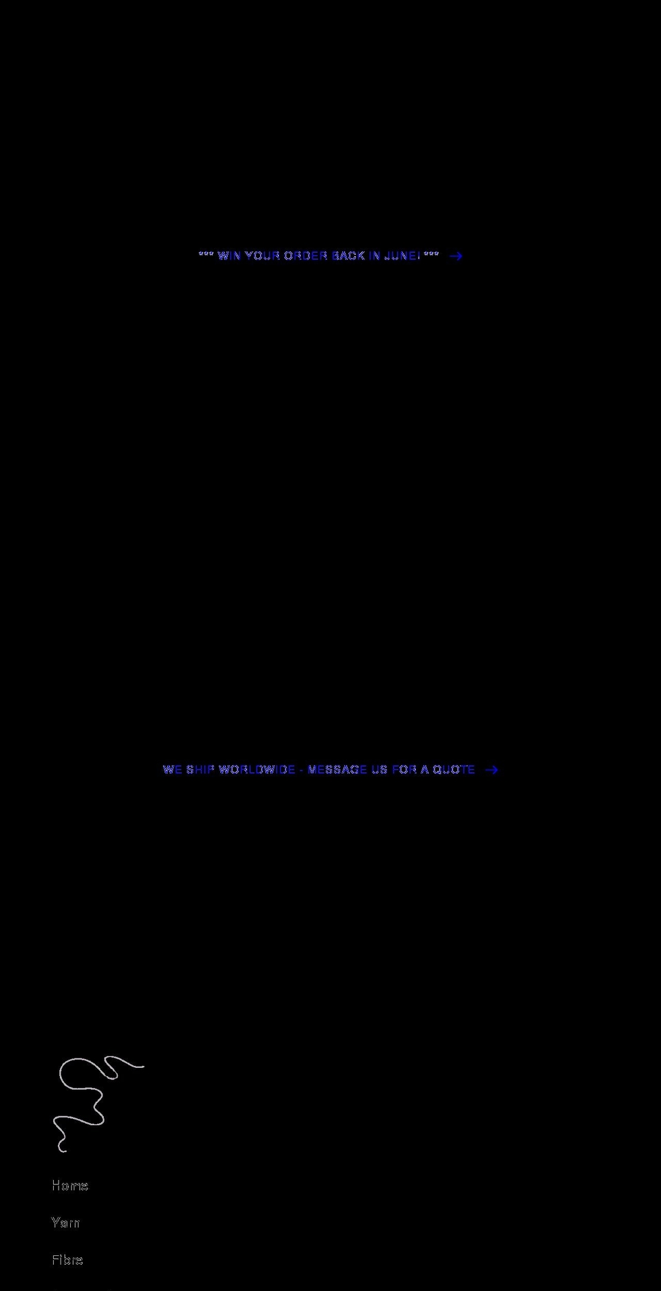 naturalfibrearts.com shopify website screenshot