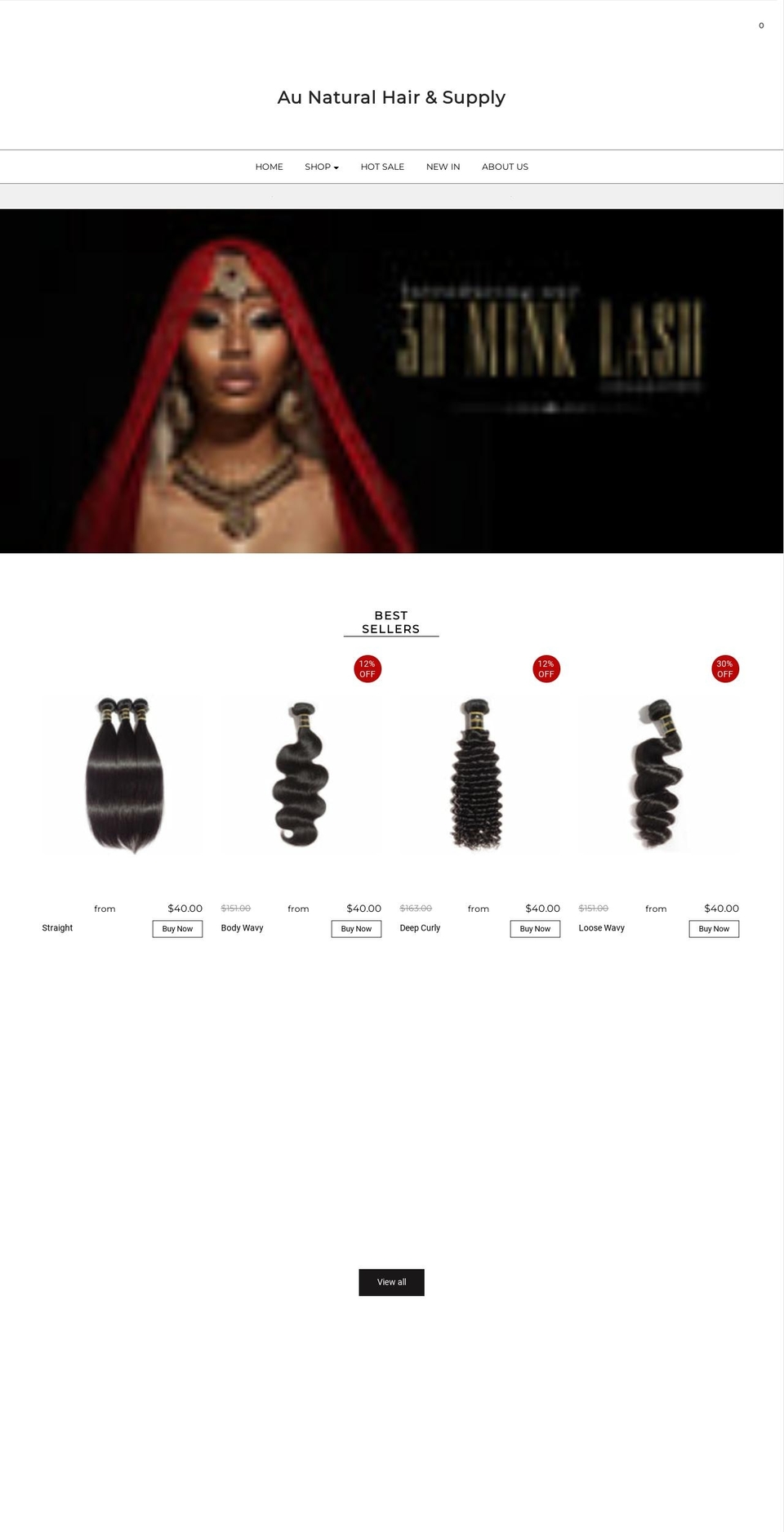 Hair theme Shopify theme site example naturalhairbundles.com