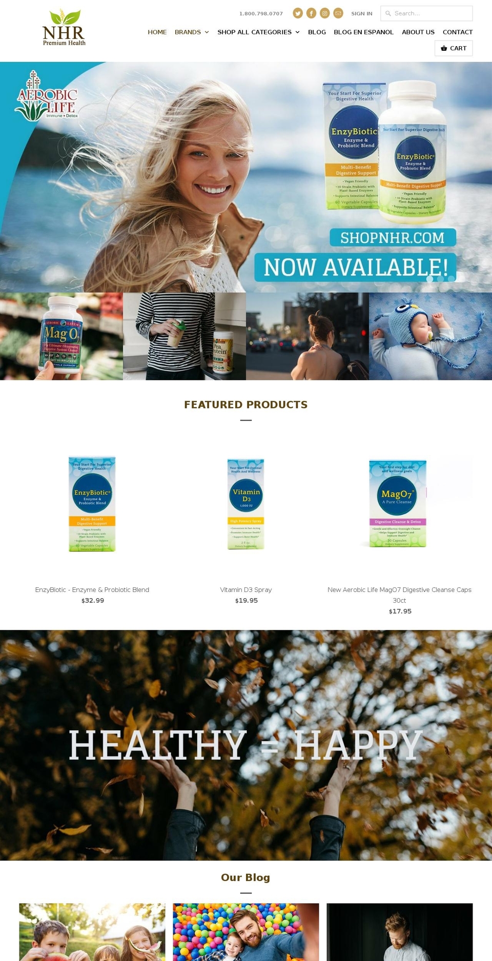 naturalhomeremedies.com shopify website screenshot