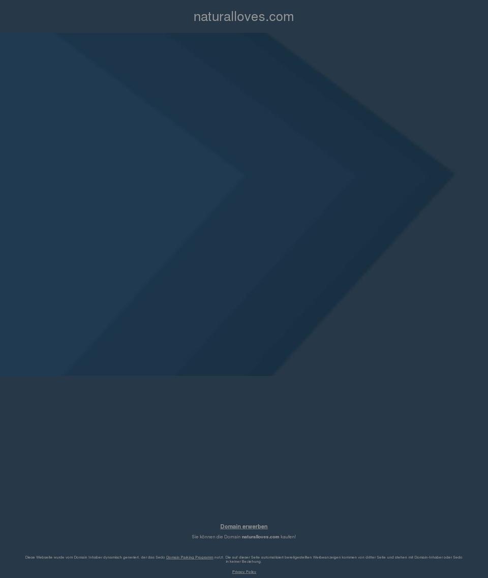 naturalloves.com — Shopify storefront screenshot