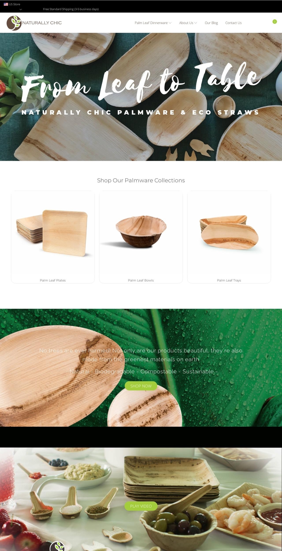 naturallychic.green shopify website screenshot