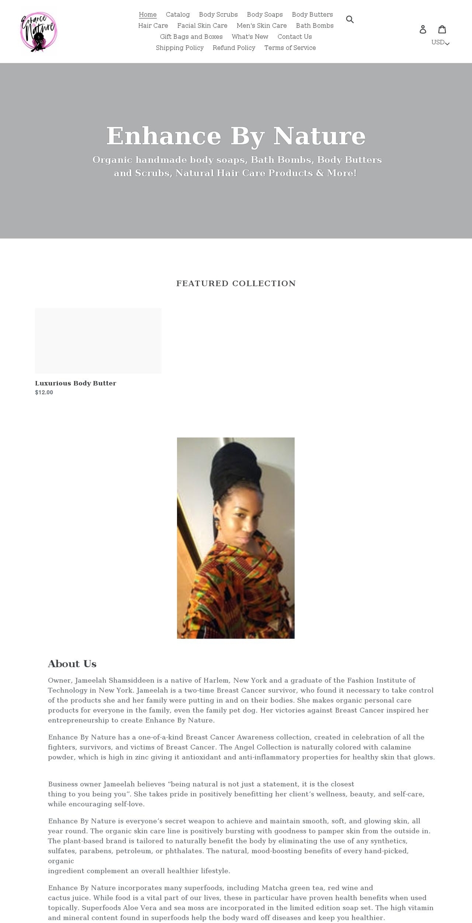 naturallyeverythingforlife.com shopify website screenshot