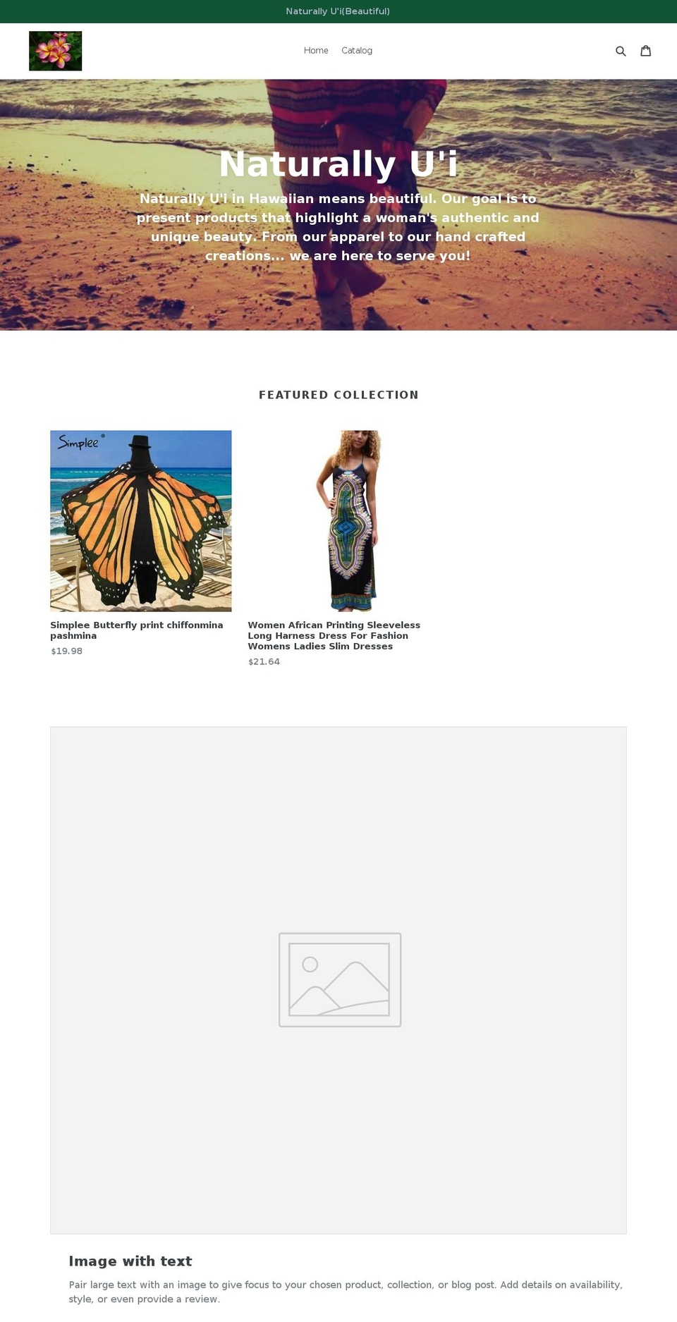 naturallyui.com — Shopify storefront screenshot