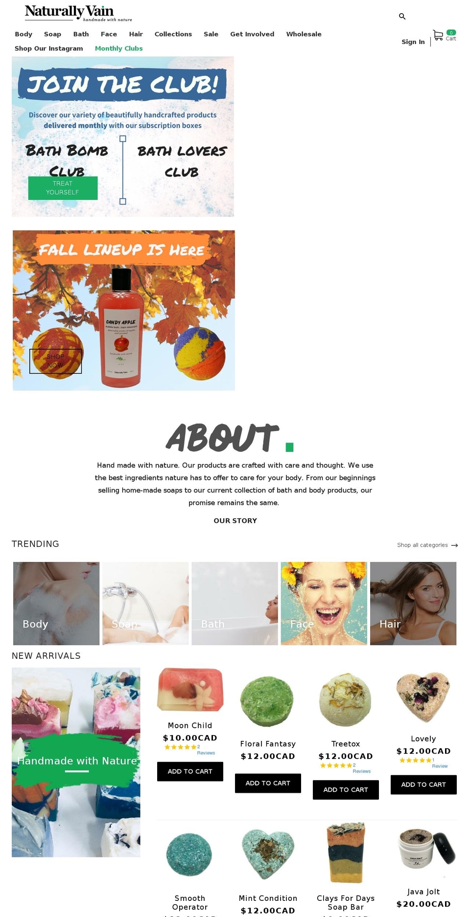 naturallyvain(12-Nov-2017) WH - Bold RO 11\/23\/17 Shopify theme site example naturallyvain.ca
