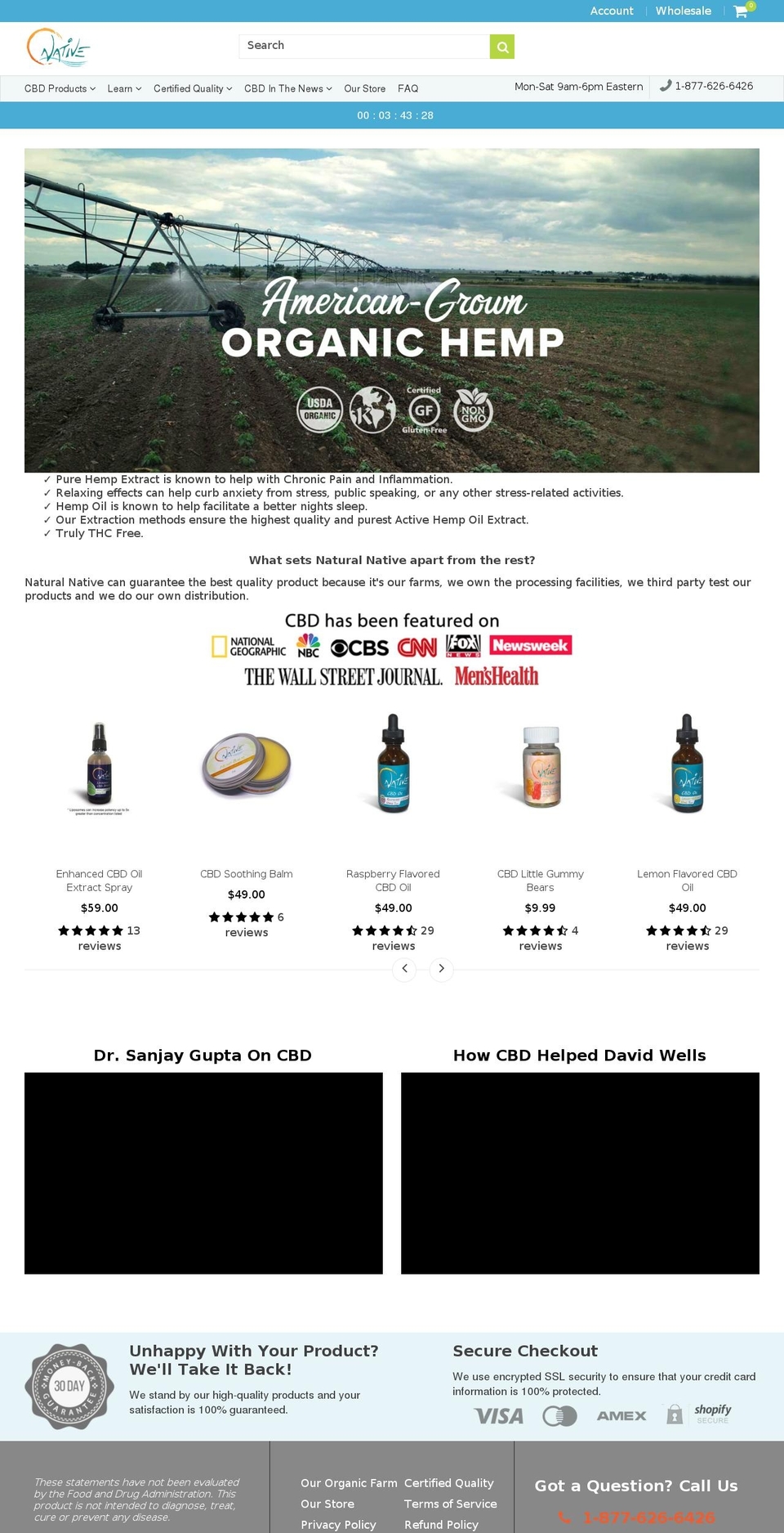 naturalnative.com — Shopify storefront screenshot