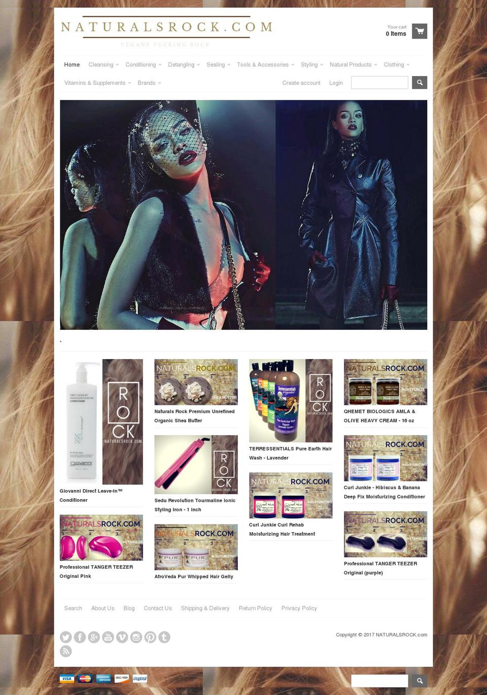 naturalrunway.com shopify website screenshot
