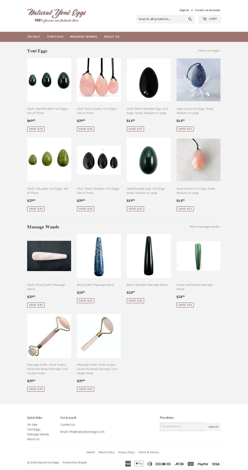 naturalyonieggs.com shopify website screenshot