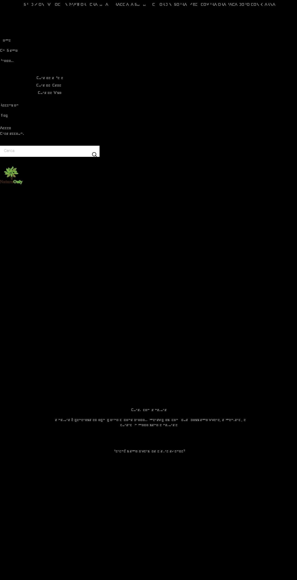 naturaonly.com shopify website screenshot