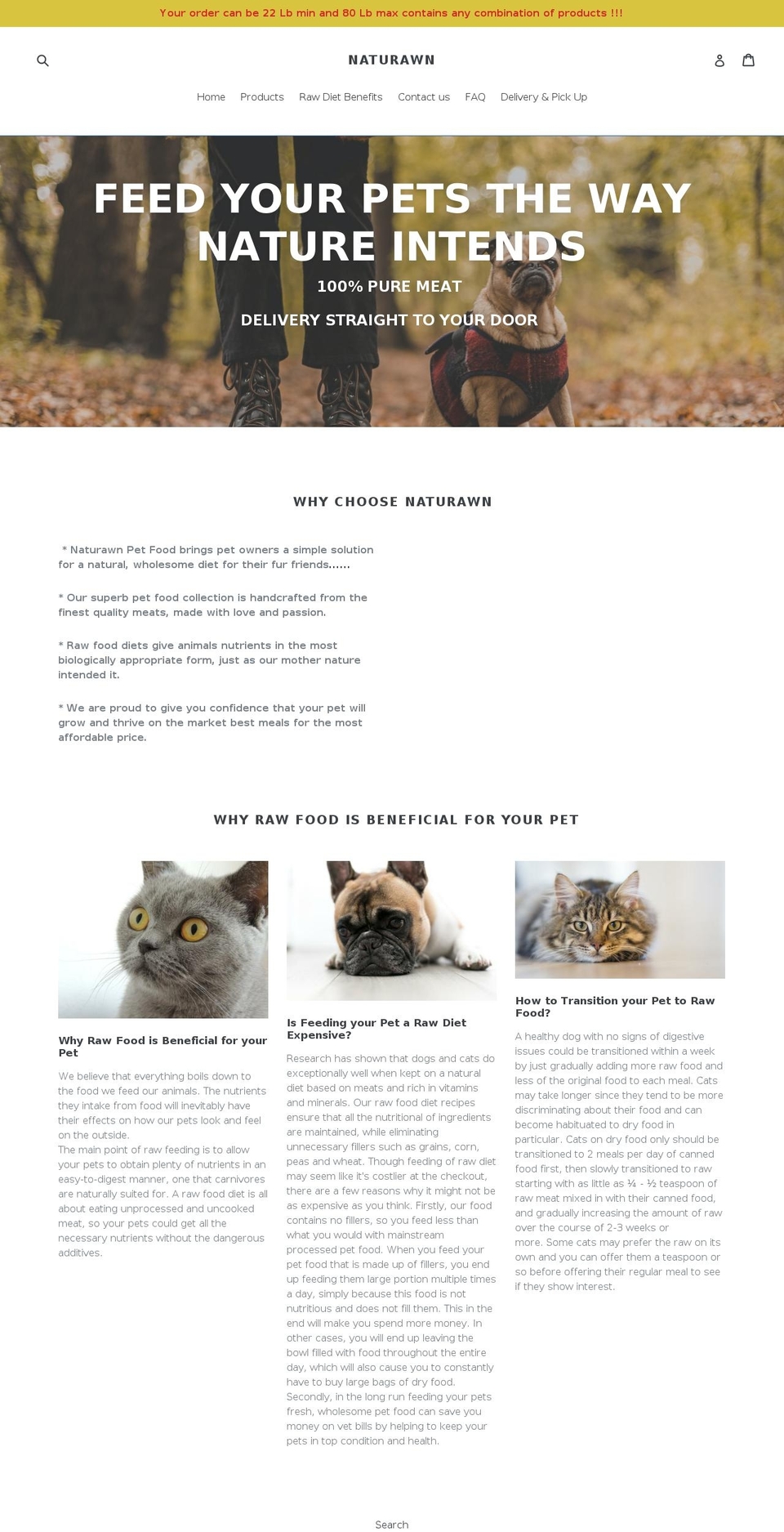 naturawn.com — Shopify storefront screenshot