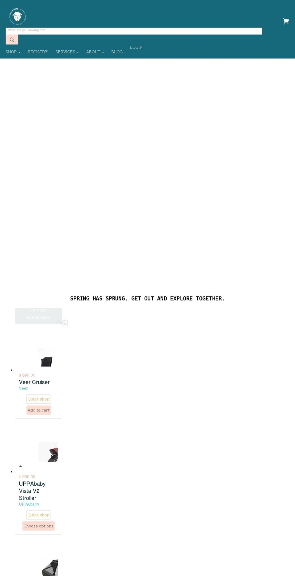 nature-baby-outfitter.myshopify.com — Shopify storefront screenshot