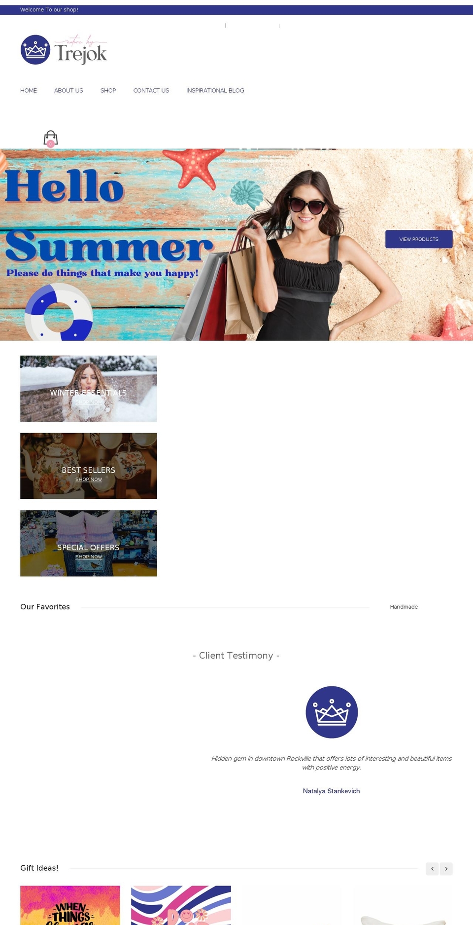 naturebytrejok.com shopify website screenshot