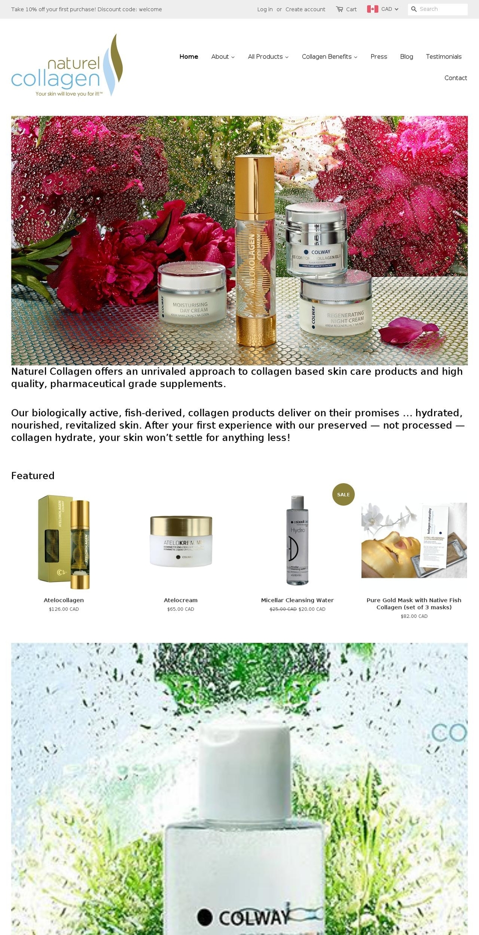 naturelcanada.com shopify website screenshot