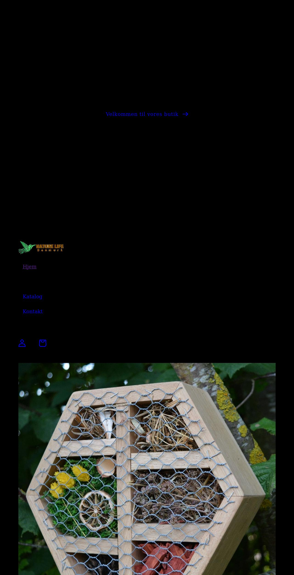 naturelife.dk shopify website screenshot