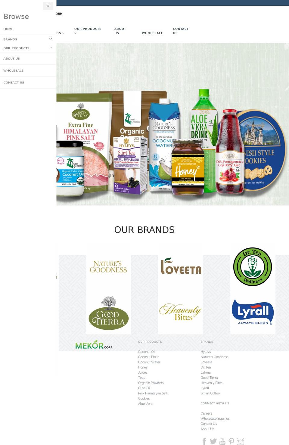 Nature's Goodness Live Shopify theme site example natures-goodness-shop.myshopify.com
