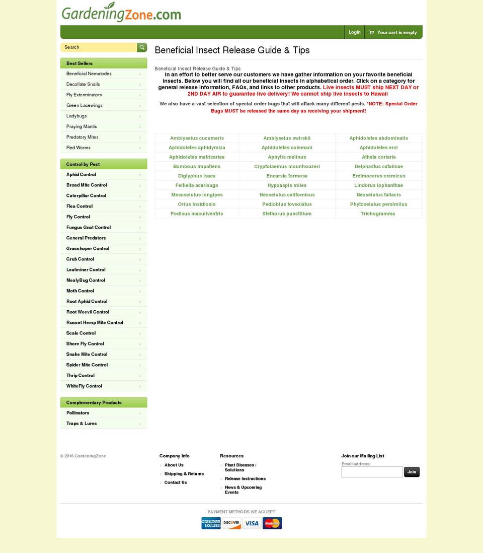 naturesgoodbugs.com shopify website screenshot