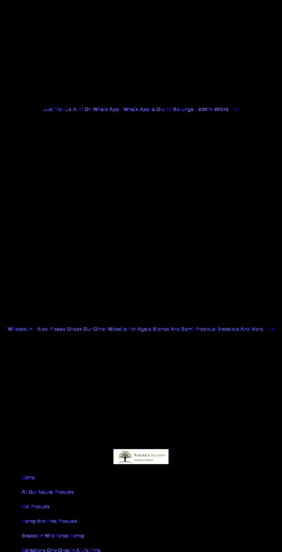 natureshadow.com — Shopify storefront screenshot