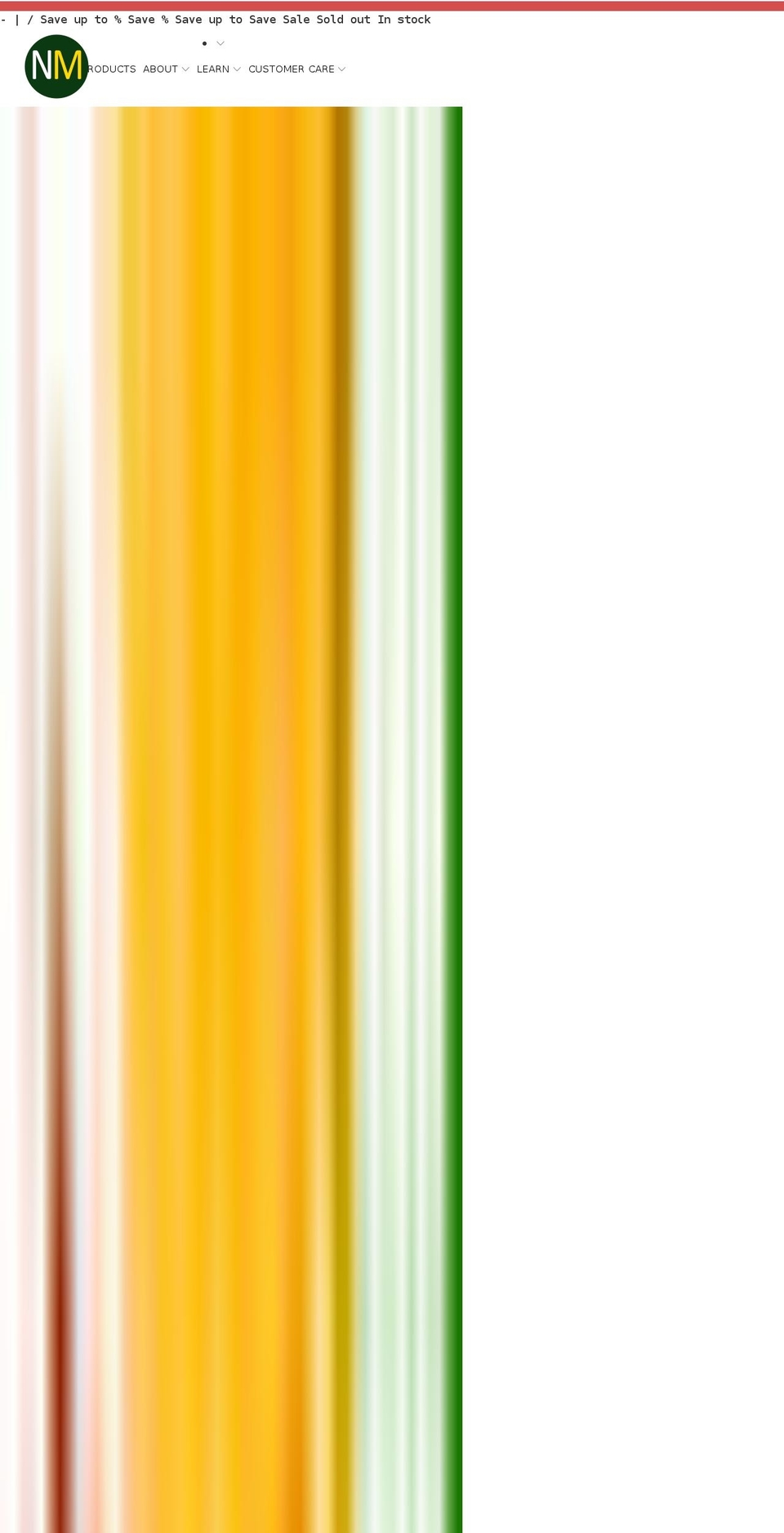 naturesmace.com shopify website screenshot